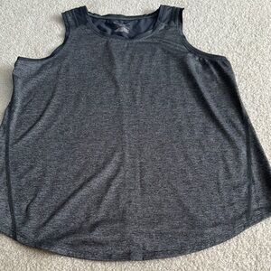 Tek Gear Gray Sleeveless Relaxed Tank Top